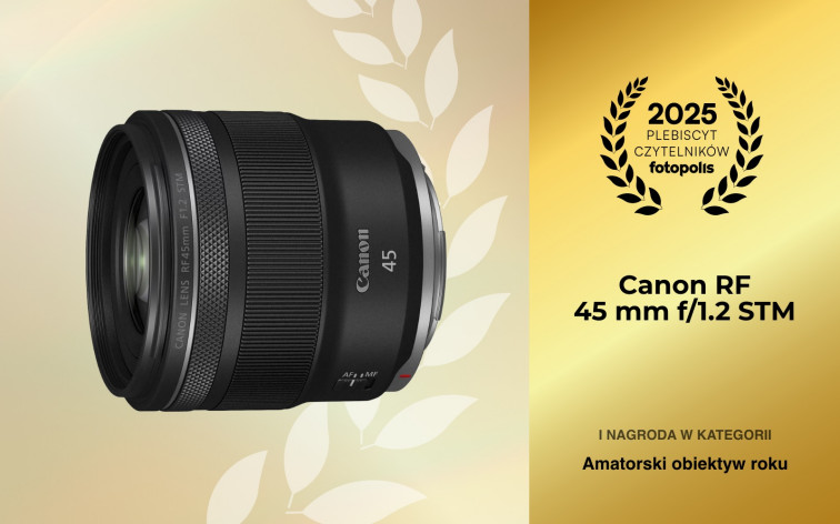 Canon RF 45 mm f/1.2 STM